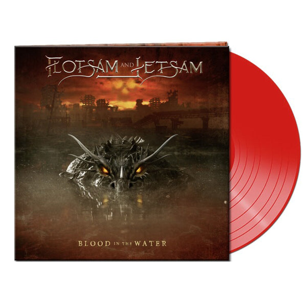 BLOOD IN THE WATER (CLEAR RED VINYL) by FLOTSAM AND JETSAM Vinyl LP  AFM77215