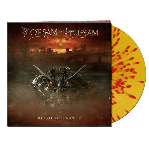 BLOOD IN THE WATER (CLEAR YELLOW/RED SPLATTER VINYL) by FLOTSAM AND JETSAM Vinyl LP  AFM77216
