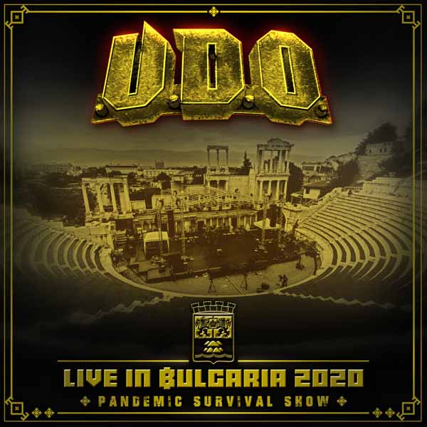 LIVE IN BULGARIA 2020 - PANDEMIC SURVIVAL SHOW (+DVD) by U.D.O. Compact Disc Double  AFM7897