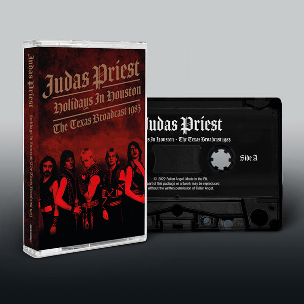 JUDAS PRIEST HOLIDAYS IN HOUSTON MUSIC CASSETTE  Item no. :ANGEL006MC