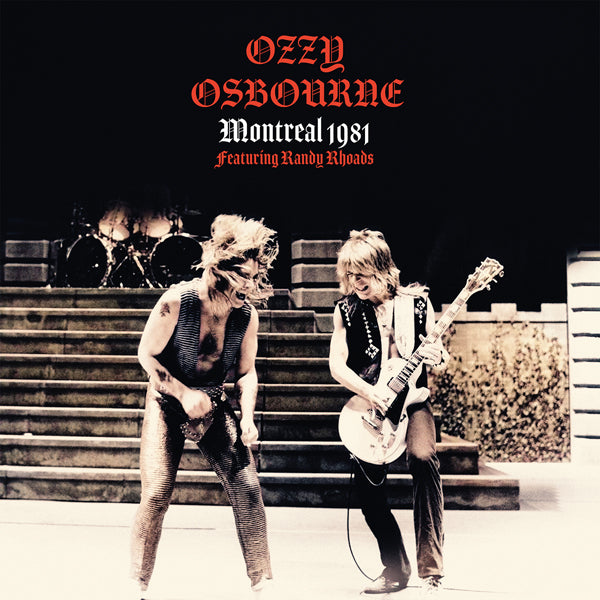 OZZY OSBOURNE MONTREAL 1981 (RED VINYL) VINYL LP