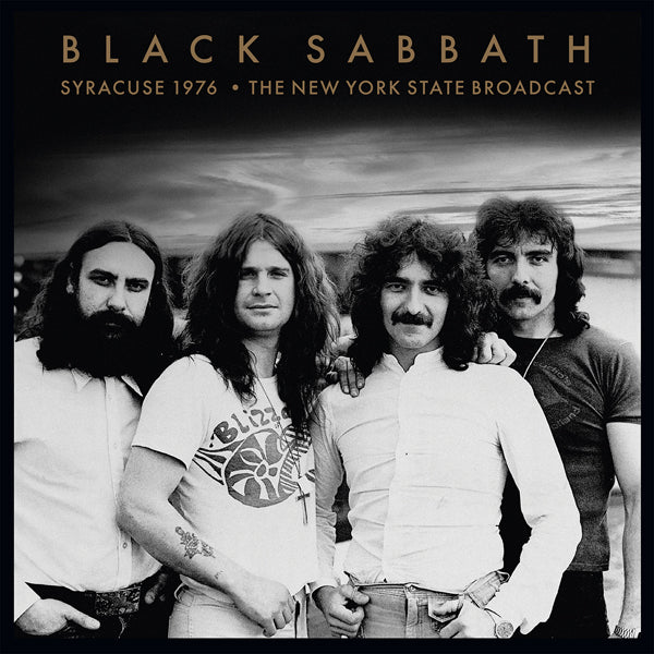 BLACK SABBATH SYRACUSE 1976 (WHITE VINYL) VINYL DOUBLE ALBUM