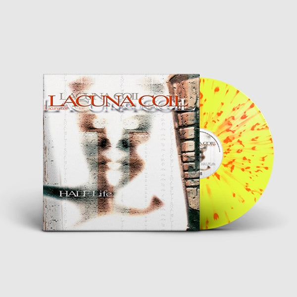 HALFLIFE EP (NEON YELLOW/OXBLOOD SPLATTER VINYL) by LACUNA COIL Vinyl EP  AR089LPC2