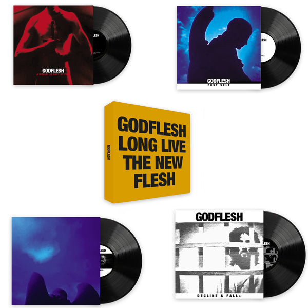 LONG LIVE THE NEW FLESH (4LP BOX SET) by GODFLESH Vinyl LP Box Set  AREC053