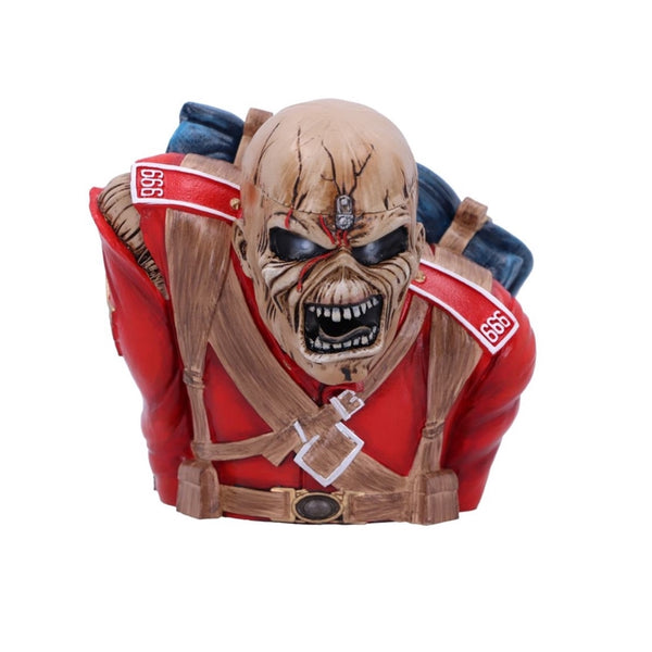 THE TROOPER BUST (12CM BOX) by IRON MAIDEN Resin Box  B5807V2