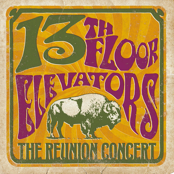 13TH FLOOR ELEVATORS THE REUNION CONCERT VINYL DOUBLE ALBUM  Item no. :BDL001LP