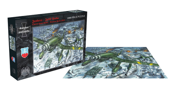 OBERST HANS RUDEL - EASTERN FRONT 1944 by JUNKERS - JU87 STUKA Puzzle 1000 piece  BELL011PZT