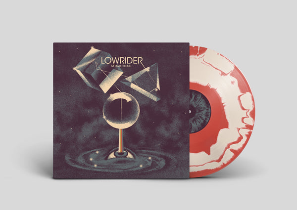 LOWRIDER REFRACTIONS (BONE AND MAGENTA SWIRL) VINYL LP
