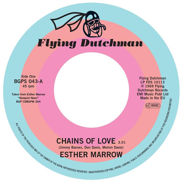 CHAINS OF LOVE by ESTHER MARROW Vinyl 7"  BGPS043