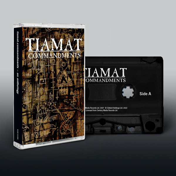 TIAMAT COMMANDMENTS - AN ANTHOLOGY MUSIC CASSETTE  Item no. :BOBV1042MC