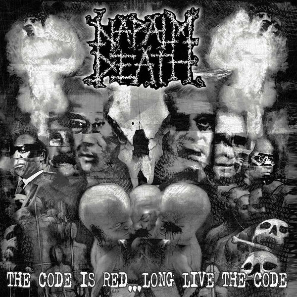THE CODE IS RED - LONG LIVE THE CODE by NAPALM DEATH CLEAR Vinyl LP  BOBV598LPLTD