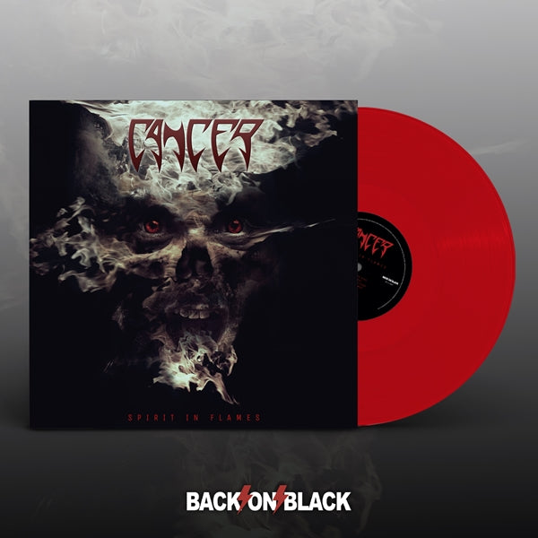 CANCER SPIRIT IN FLAMES (RED VINYL) VINYL LP BOBV648LP