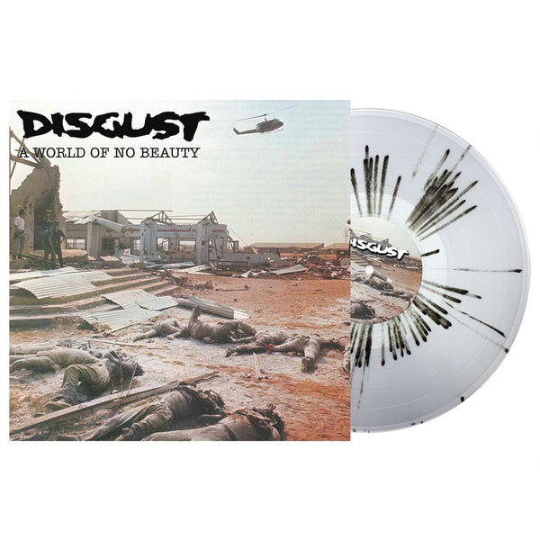 A WORLD OF NO BEAUTY + THROWN INTO OBLIVION by DISGUST Vinyl Double Album  BOBV665LPLTD