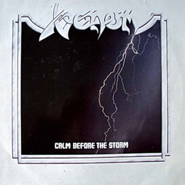 CALM BEFORE THE STORM (CLEAR VINYL) by VENOM Vinyl LP BOBV790LPLTD.