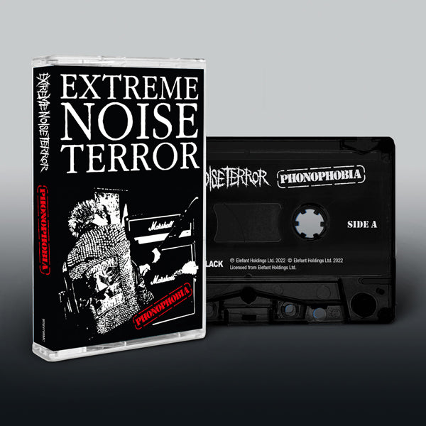 PHONOPHOBIA by EXTREME NOISE TERROR Music Cassette  BOBV798MC