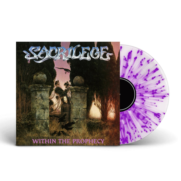 WITHIN THE PROPHECY (CLEAR/PURPLE SPLATTER VINYL) by SACRILEGE Vinyl Double Album  BOBV821LPLTD