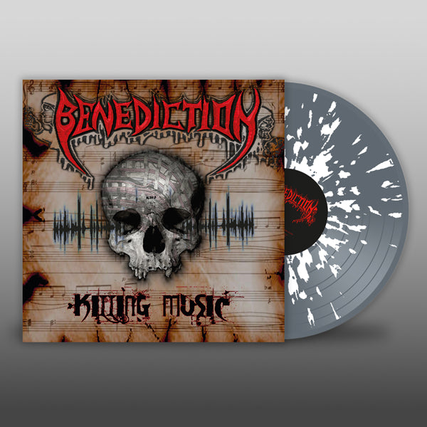 BENEDICTION KILLING MUSIC (GREY/WHITE SPLATTER VINYL) VINYL LP