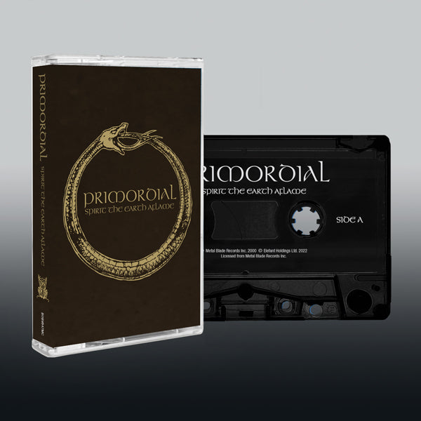PRIMORDIAL SPIRIT THE EARTH AFLAME MUSIC CASSETTE  Item no. :BOBV847MC