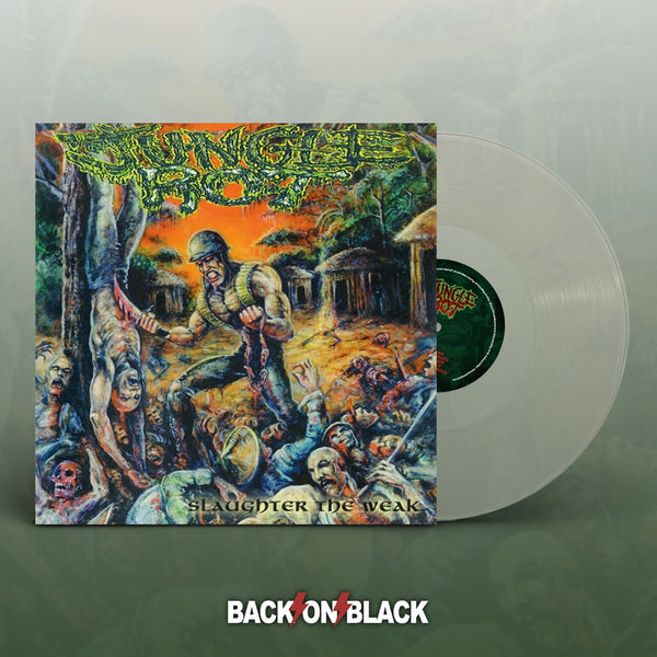 SLAUGHTER THE WEAK (CLEAR VINYL) by JUNGLE ROT Vinyl LP  BOBV944LPLTD