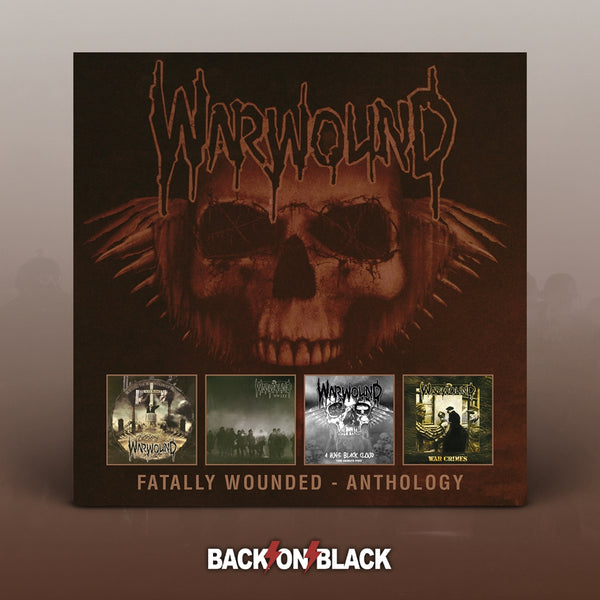 FATALLY WOUNDED - ANTHOLOGY by WARWOUND Compact Disc - 4 CD Box Set  BOBV966CD