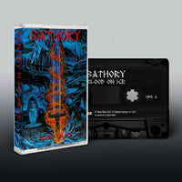 BLOOD ON ICE by BATHORY Music Cassette  BOBV980MC