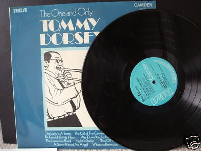 tommy dorsey the one & only 1969 uk rca camden lp ex +