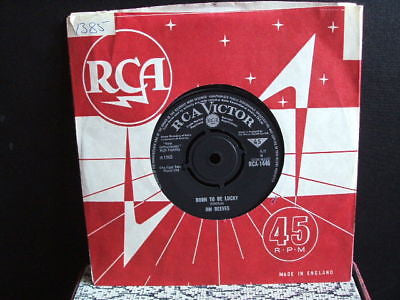 jim reeves born to be lucky 1965 uk rca victor   7" ex