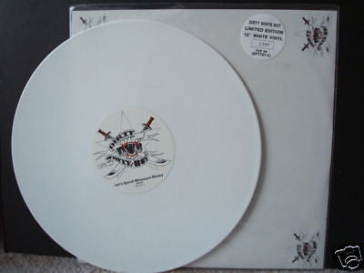 dirty white boy limited white vinyl numbered 12" single