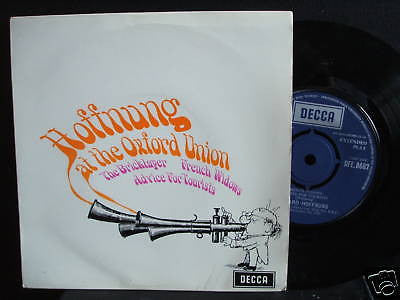 gerard hoffnung at the oxford union 1960 uk decca 45 ex