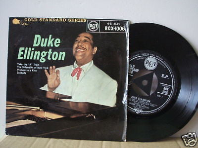 duke ellington gold series 1950's uk rca 7" vinyl ep ex