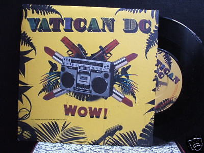 vatican dc  wow  2006  uk  7" vinyl mint  indie rock