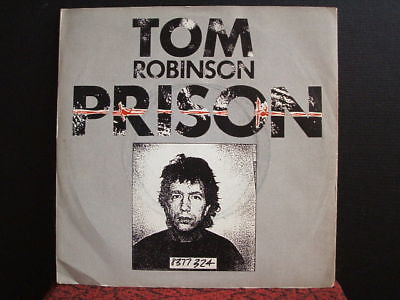 tom robinson   prison   1985 uk 7" single ex ex