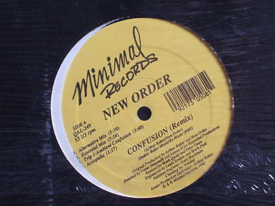 new order confusion 1990 american press minimal records