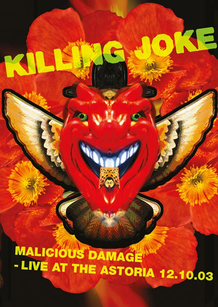 KILLING JOKE MALICIOUS DAMAGE: LIVE AT THE ASTORIA DVD Item no. :CADIZDVD177
