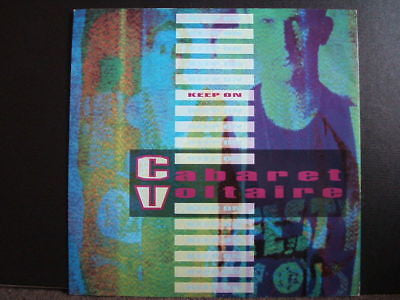 cabaret voltaire  keep on  3 x mixes 1990 uk 12" ex