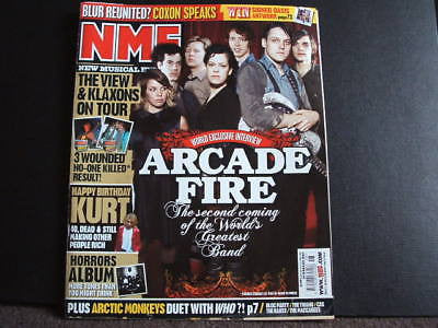 new musical express nme 24.2.2007 arcade fire the view