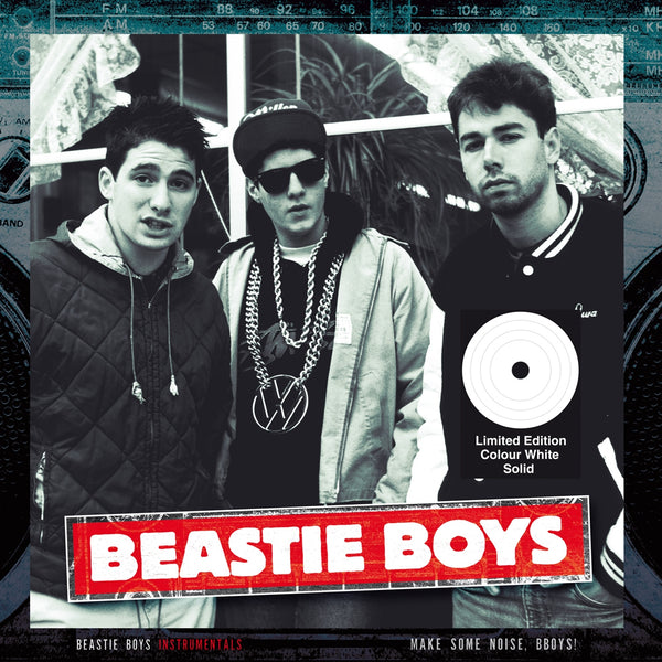 MAKE SOME NOISE, BBOYS! - INSTRUMENTALS (WHITE VINYL)  by BEASTIE BOYS  Vinyl Double Album  CDRSI011LP2C