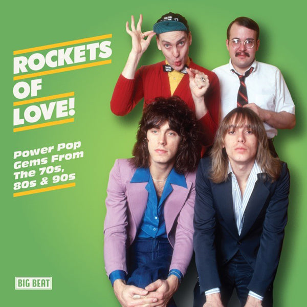 ROCKETS OF LOVE - POWER POP GEMS FROM THE 70'S, 80'S + 90'S VARIOUS ARTISTS Compact Disc  CDTOP349