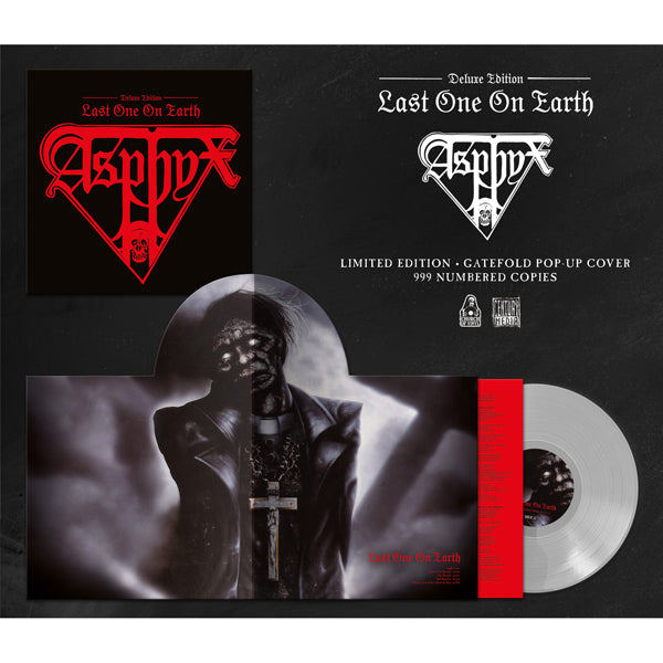 LAST ONE ON EARTH (COLOURED POPUP VINYL) by ASPHYX Vinyl LP  CHURCH053