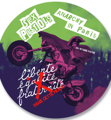 SEX PISTOLS - ANARCHY IN PARIS: LIMITED EDITION PICTURE DISC 12" vinyl lp