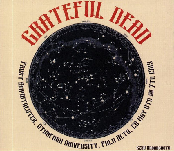 FROST AMPHITHEATER, STANFORD UNIVERSITY, PALO ALTO, CA, MAY 6TH & 7TH 1989, KZSU BROADCASTS by GRATEFUL DEAD Compact Disc - 4 CD Box Set  STCR004CD