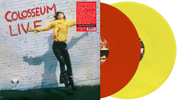 COLOSSEUM - LIVE Gatefold LP X 2  A-B Red C-D Yellow Coloured Vinyl 180gr HQ  TB6423C