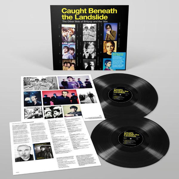 Caught Beneath The Landslide  2LP 180g Black Vinyl brit-pop compilation