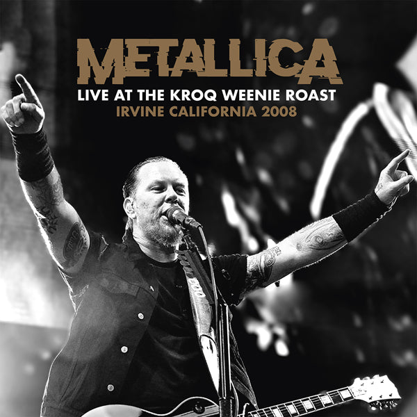 METALLICA LIVE AT THE KROQ WEENIE ROAST (CLEAR VINYL) VINYL DOUBLE ALBUM  Item no. :DET015