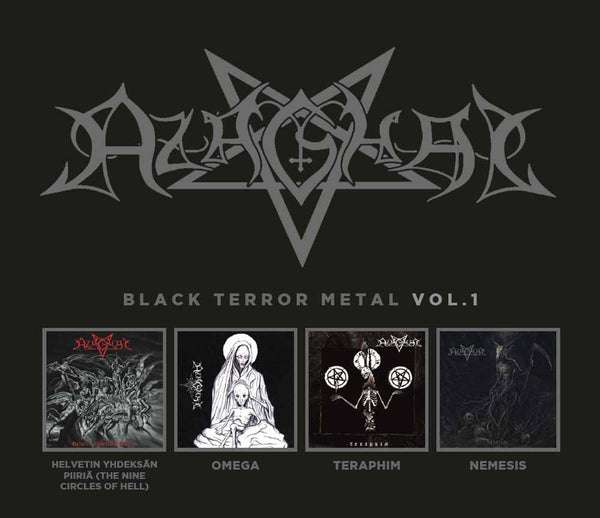BLACK TERROR METAL VOL 1 by AZAGHAL Compact Disc - 4 CD Box Set  DISS0153CDBX