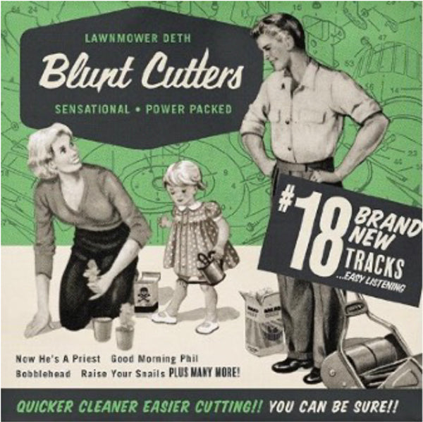 LAWNMOWER DETH BLUNT CUTTERS - TRANSPARENT GREEN VINYL VINYL LP Item no. :DISS0189LPX
