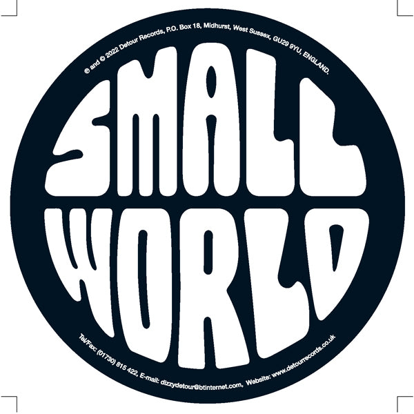 FIRST IMPRESSIONS EP by SMALL WORLD Vinyl 7" Picture Disc  DR133PD