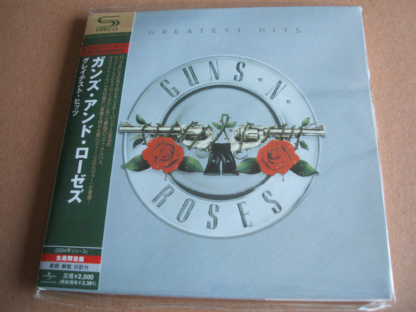 Guns N' Roses ‎–Greatest Hits Japanese compact disc