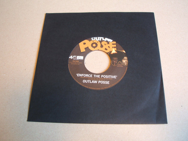Outlaw Posse - Enforce The Positive  Vinyl, 7", 45 RPM, Single