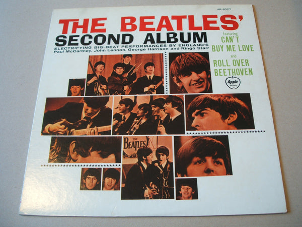 The Beatles - The Beatles' Second Album 1970's japanese press vinyl lp AR8027
